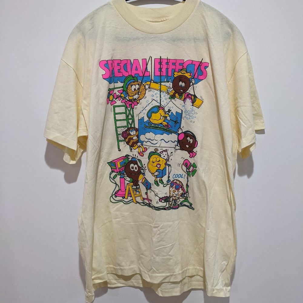 90s Girl Scouts Cookie Special Effects T Shirt XL